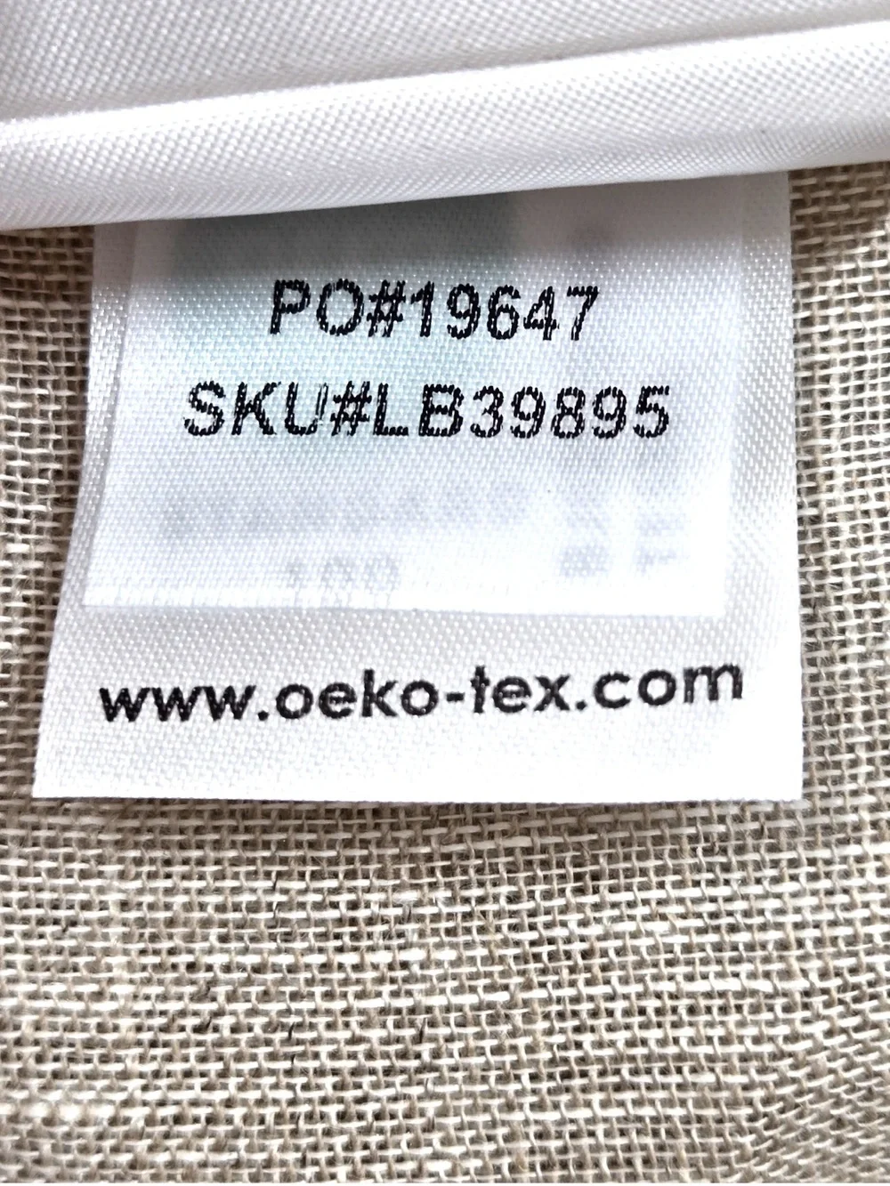 QUINCE Set Of 2 48x84 European Linen Sheer Curtains Flax 9865